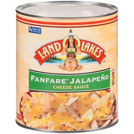 LAND O LAKES Land O Lakes Fanfare Jalapeno Cheese Sauce #10 Can, PK6 39175
